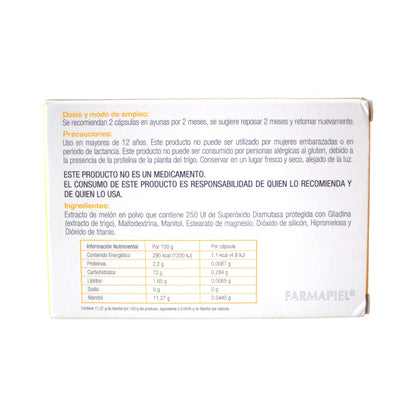 FARMAPIEL SODIMEL 30 CAPSULAS